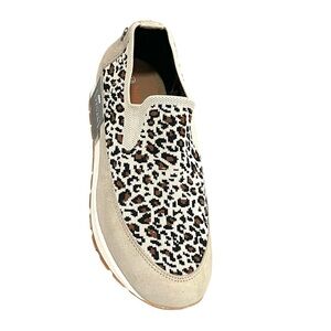 BERNIE MEV. GAUDI SLIP-ON SNEAKER VEGAN MEMORY FOAM WOMEN BLUSH-LEOPARD CREAM 42